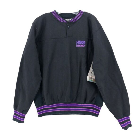 Mt Spokane Knitting Mills Vintage HBO CINEMAX Sweatshirt Heavyweight USA MADE XL - Picture 1 of 9